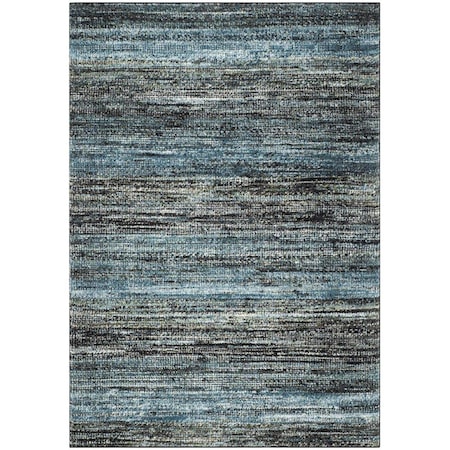 Safavieh 6 ft. 7 in. x 9 ft. Porcello Power Loomed Area Rug Charcoal & Blue - Medium Rectangle PRL6943G-6